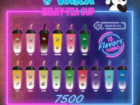 VAKA 奶茶杯 7500 PUFFS｜一次性電子煙首選｜超高 CP 值-台灣現貨
