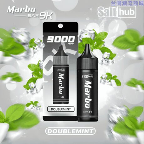 MARBO 9000 PUFFS 一次性电子烟-黑色