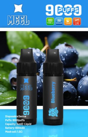MEEL 9000口 拋棄式電子煙-藍莓