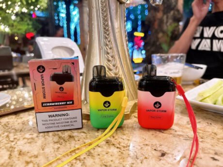 Vapor Storm 7500口 透明方艙電子煙-