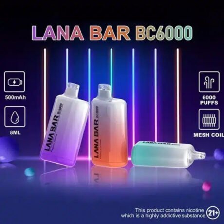 LANA BAR BC 6000 一次性電子煙-