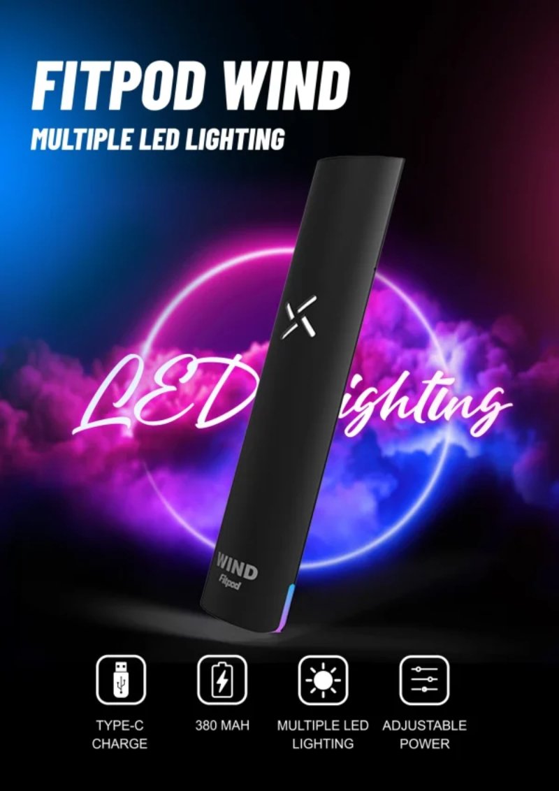 可調壓主機 Fitpod Wind氣流桿第一代（適用於RELX一代 SP2 LANA） 2